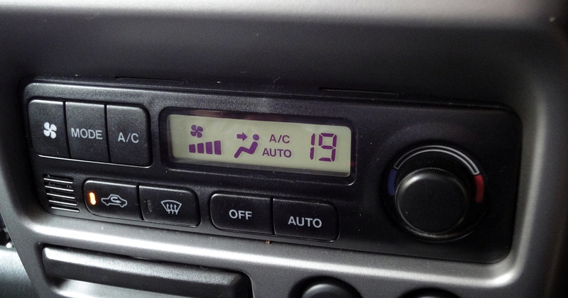 ワゴンR：車両設定温度