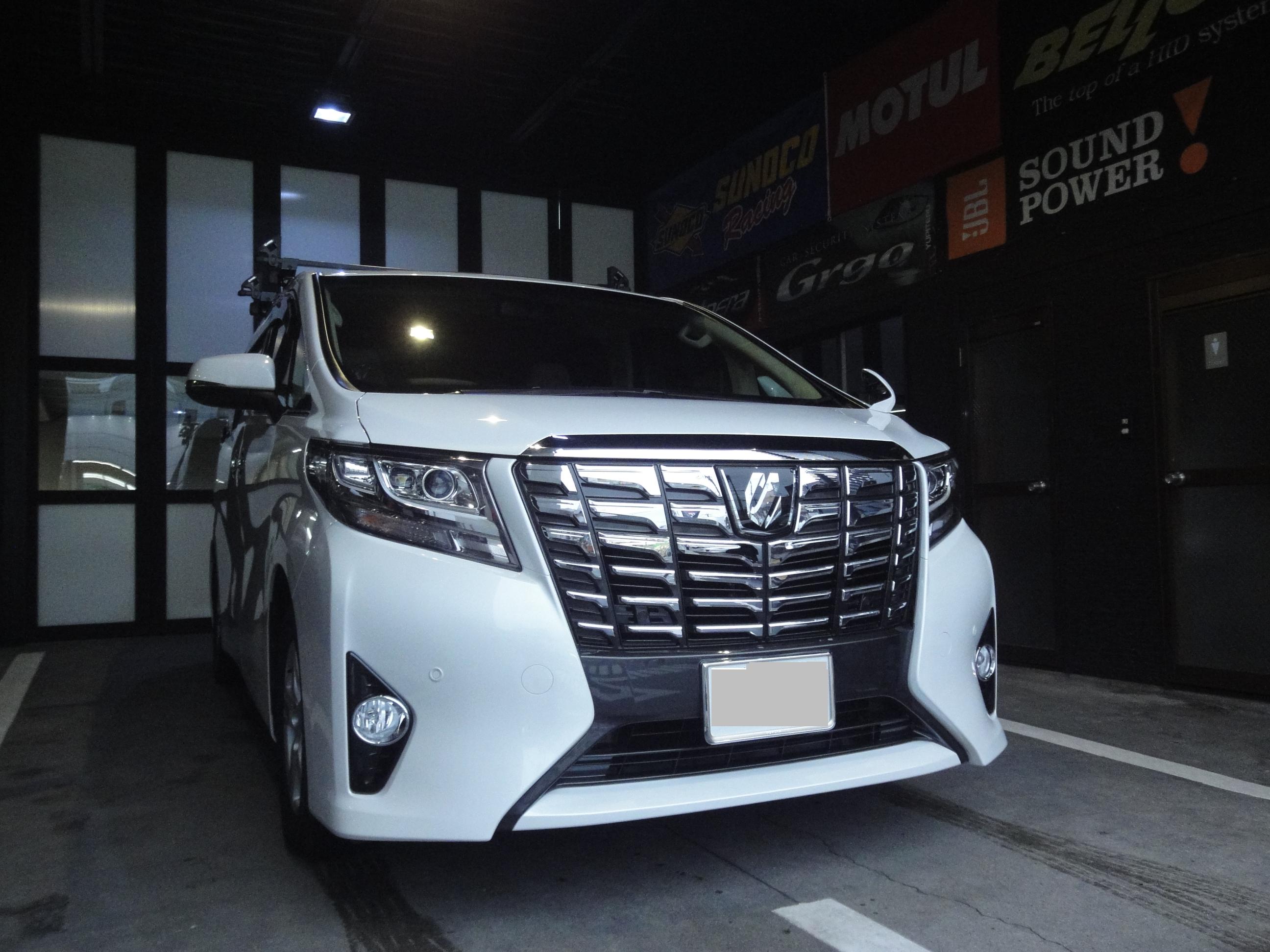 30アルファード サンルーフまで全部のガラスにフィルム施工！ BPACS STAFF BLOG