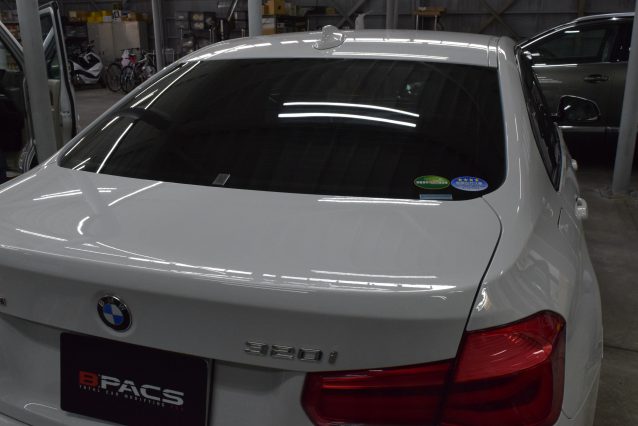 BMW 3シリーズセダンにフィルム施工 | B-PACS STAFF BLOG