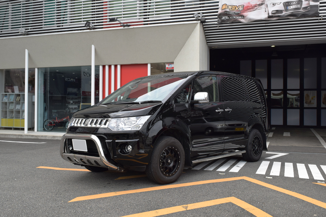 デリカD:5にカーフィルム全面施工しました！ | B-PACS STAFF BLOG