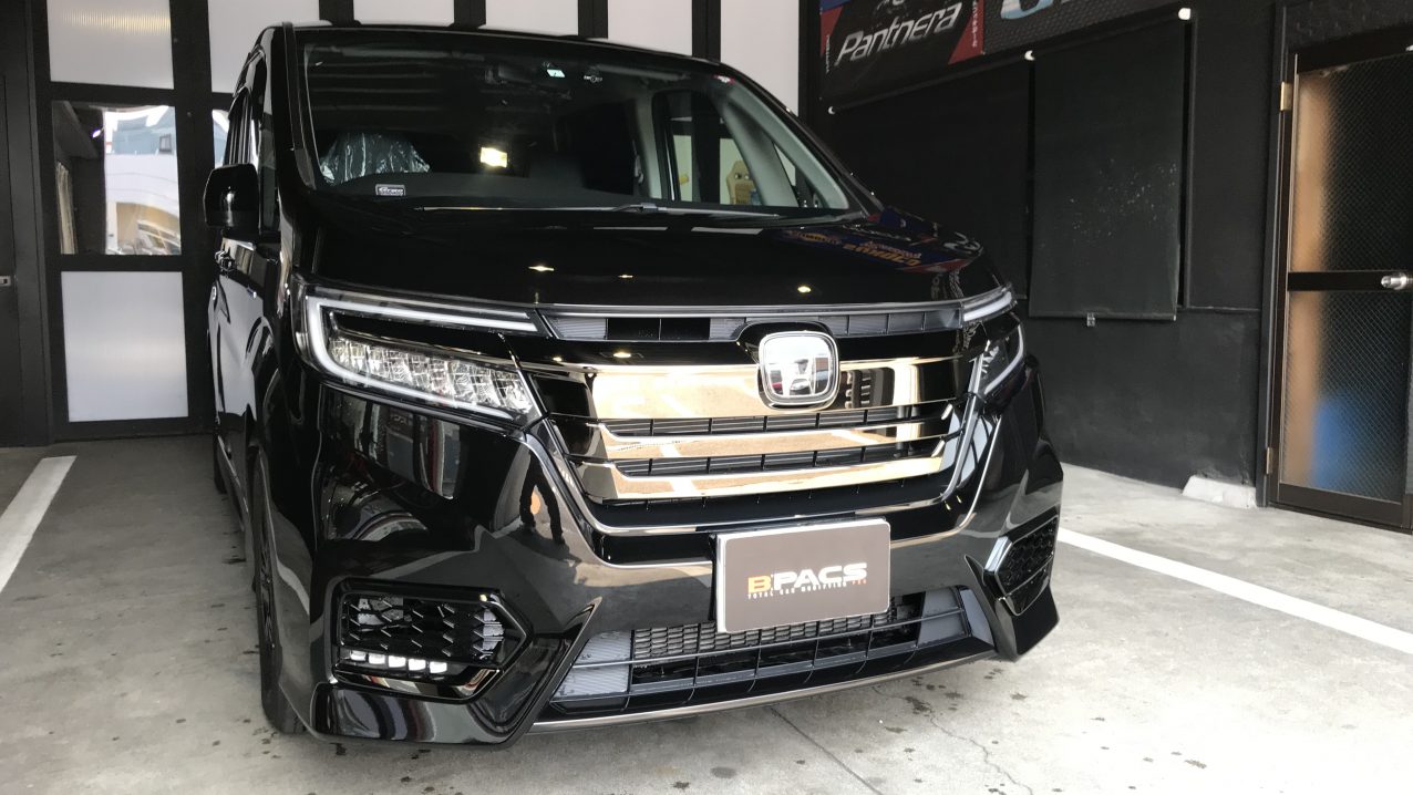 ホンダ車人気ミニバンステップワゴンにカーセキュリティ Grgoを取付 B Pacs Staff Blog