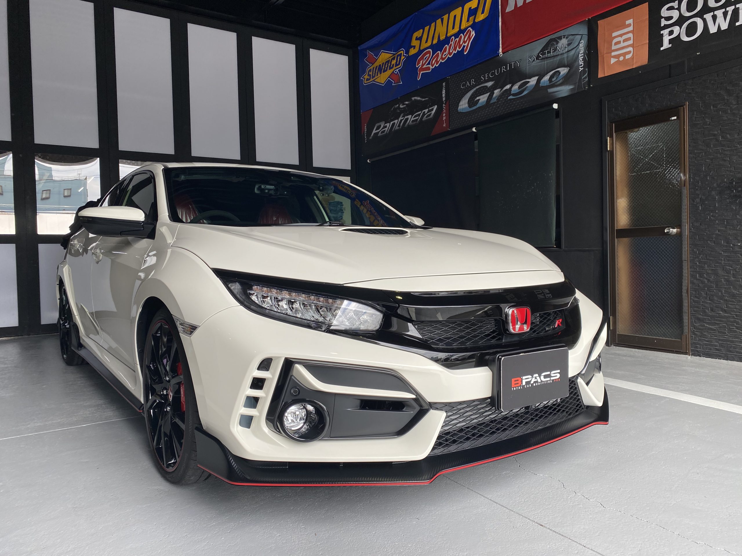 シビックタイプRを絶対に盗難させたくない！！カーセキュリティ