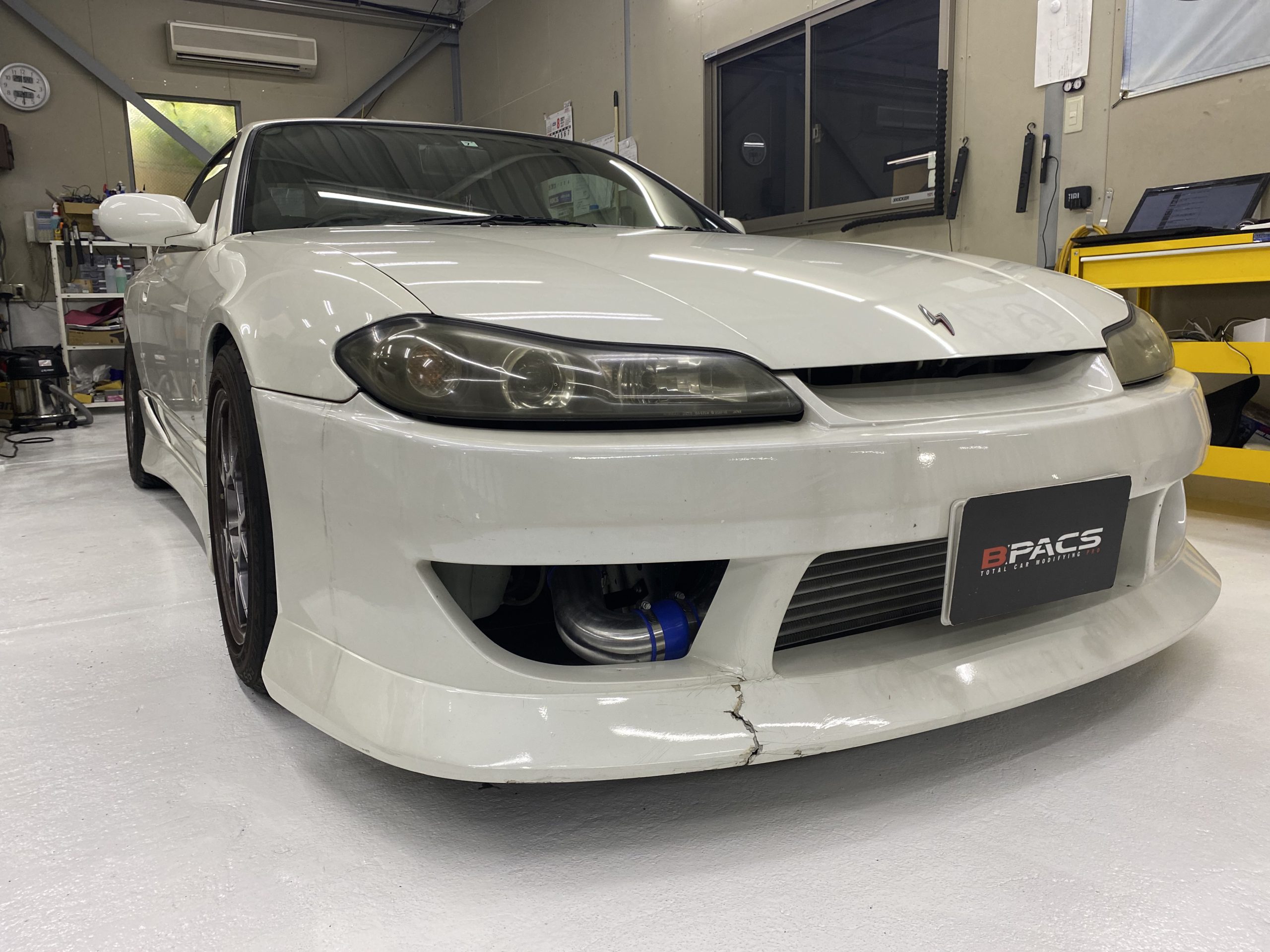 車両価格高騰！！盗難被害多発車両！！日産S15シルビアを盗難被害から