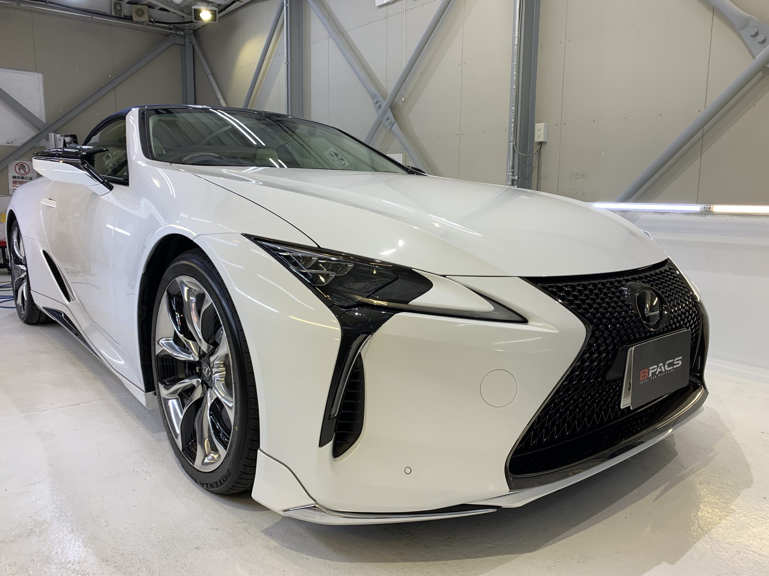 【新車】レクサス純正OPレザーコーティングの施工やりなおし