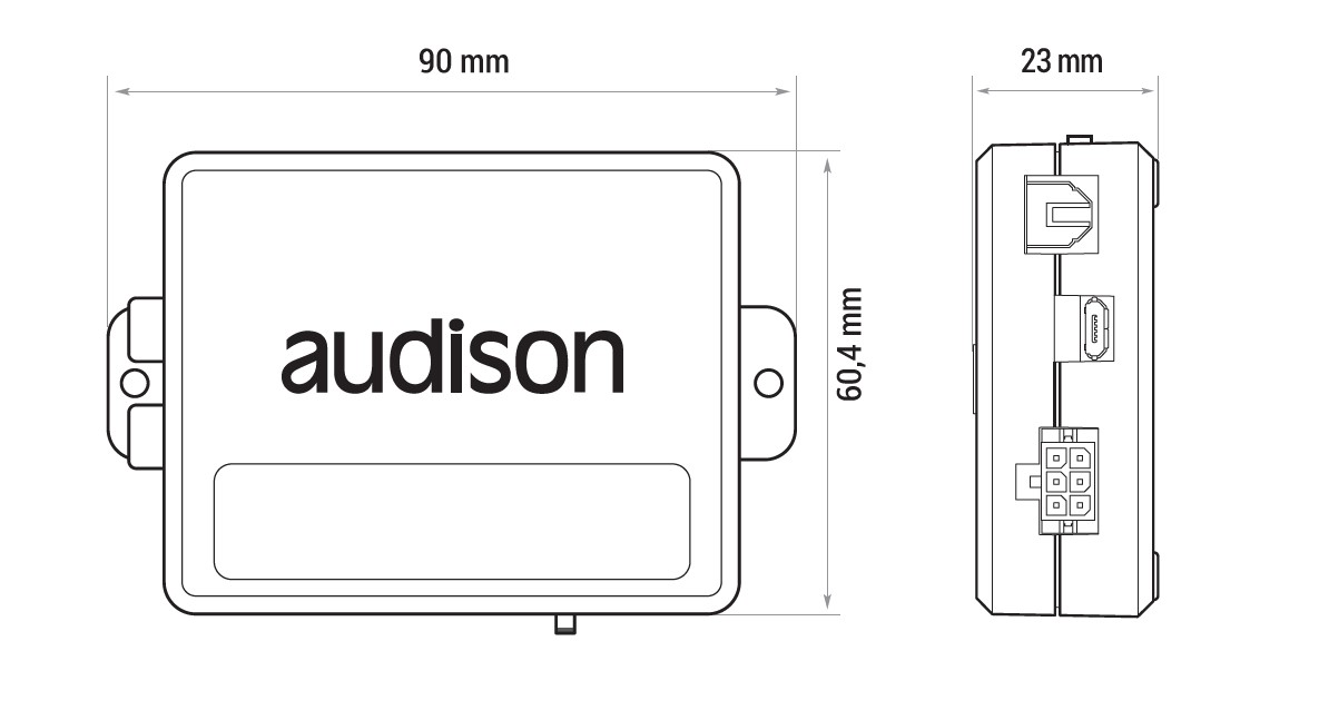 値引き不可　audison B-CON ハイレゾ対応BLUETOOTHレシーバー