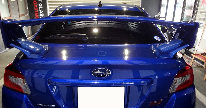 WRX：車庫の中から